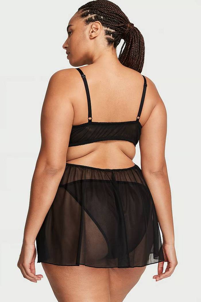 Эротическая сорочка с кружевным лифом 320086717