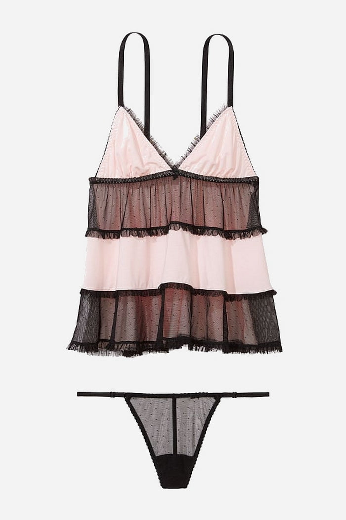 Эротический комплект из микросетки 930803463