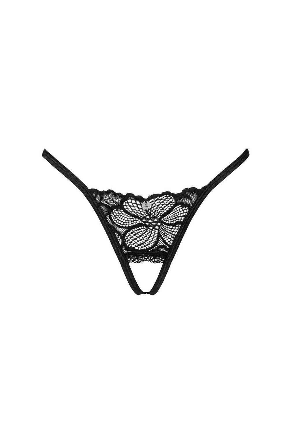 Миниатюрные трусики стринг Serafia black