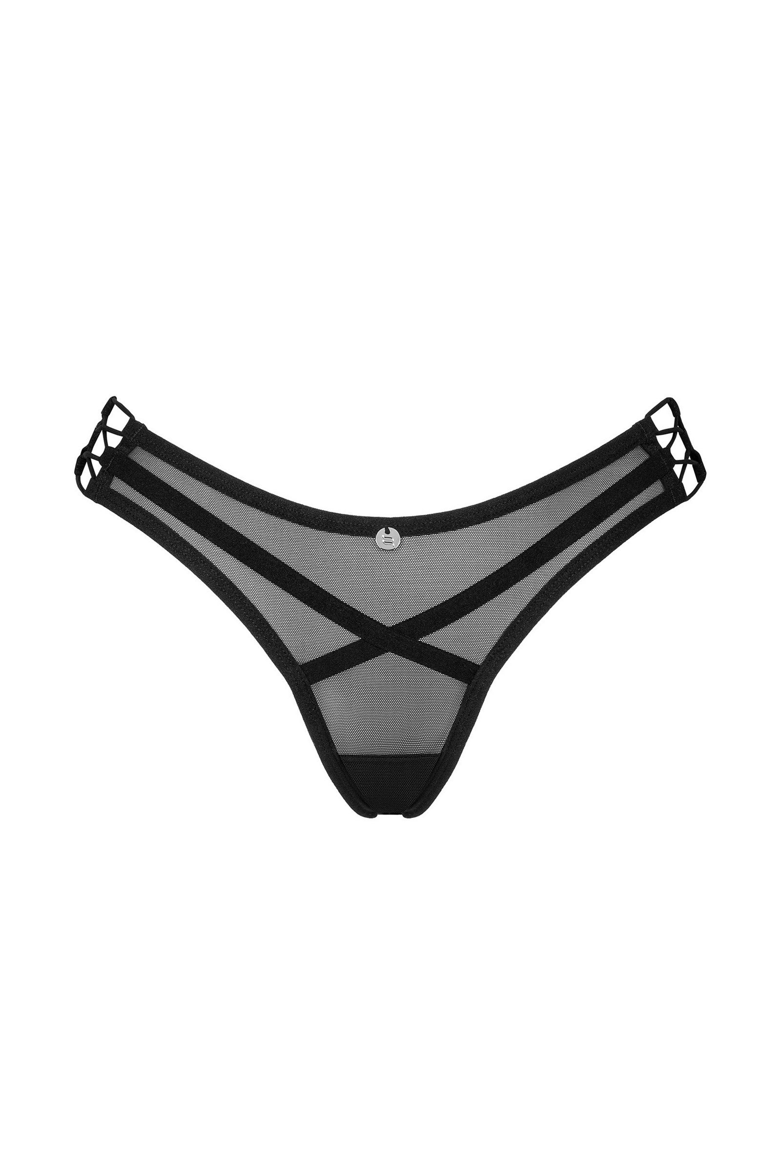 Трусики стринг из микросетки Roxelia