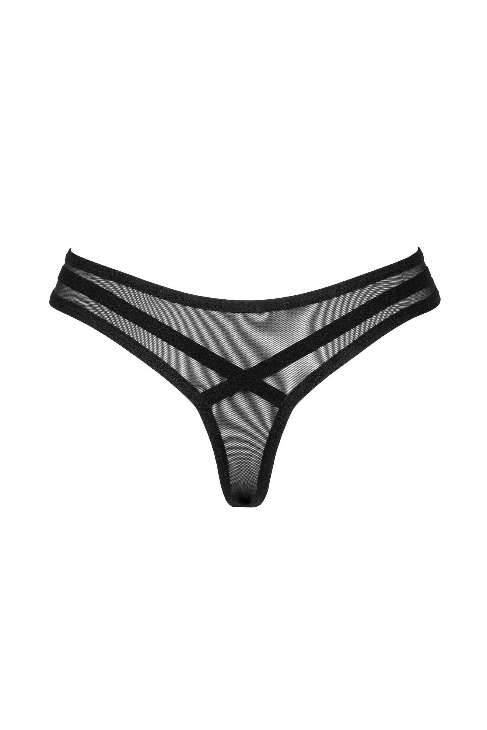 Трусики стринг из микросетки Roxelia