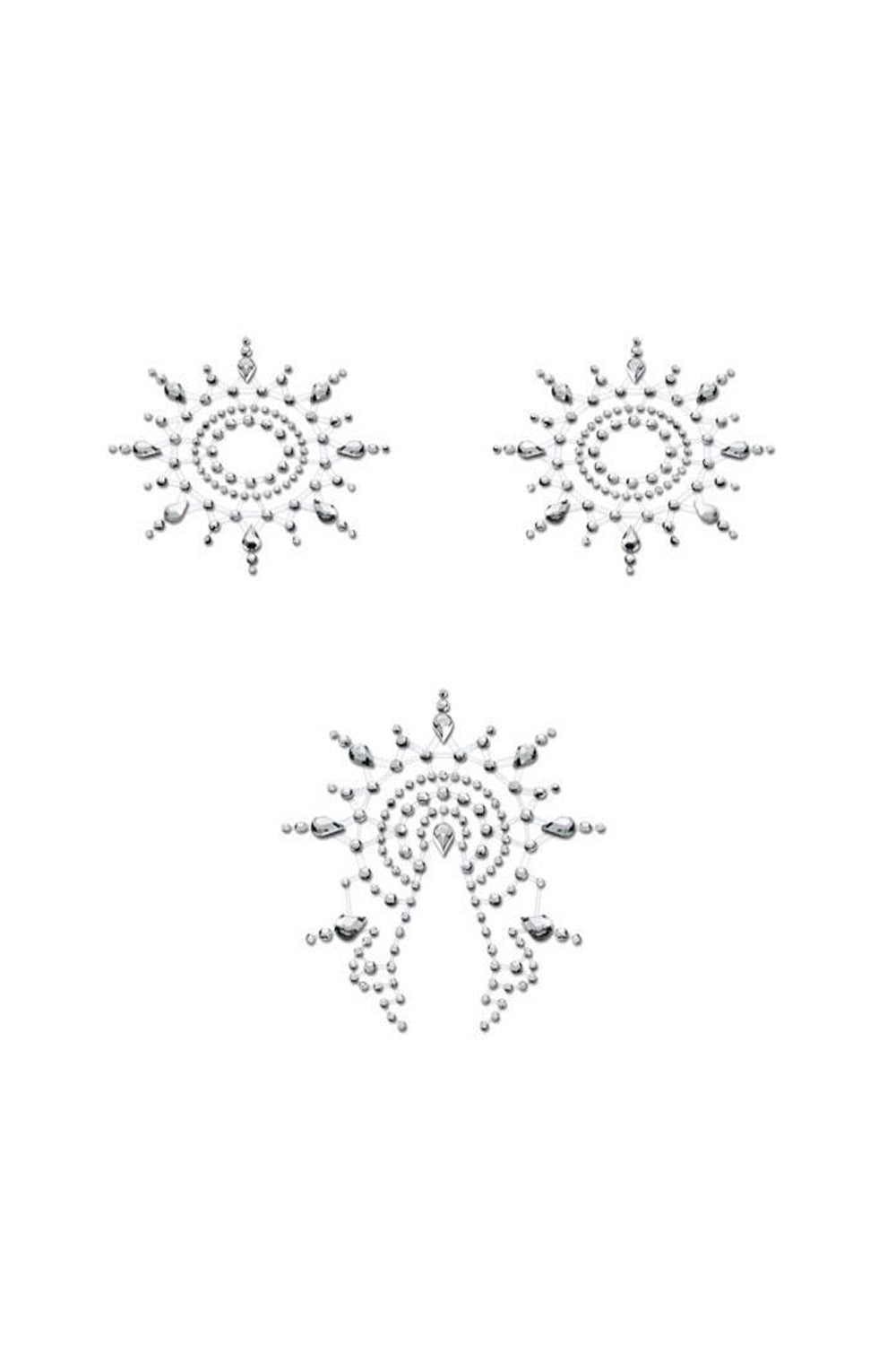 Набор кристаллов для груди и бикини Gloria set of 3