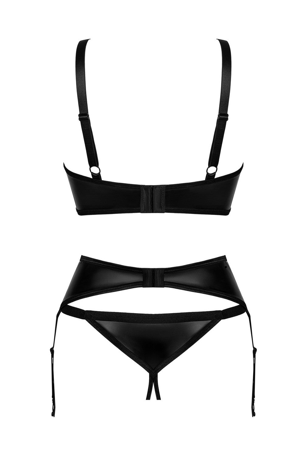 Эротический комплект с поясом Armares black