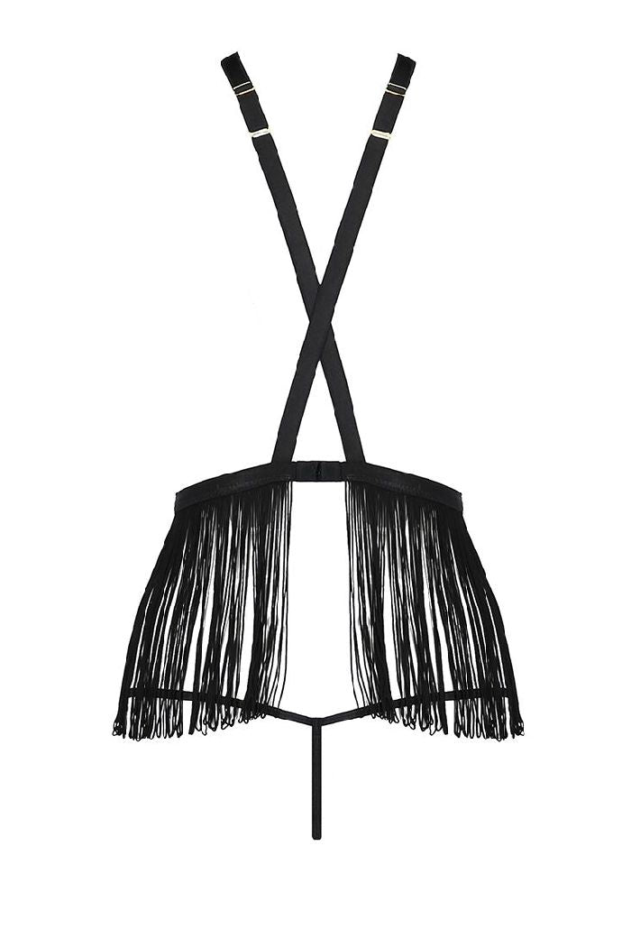 Эротический комплект с бахромой Indra