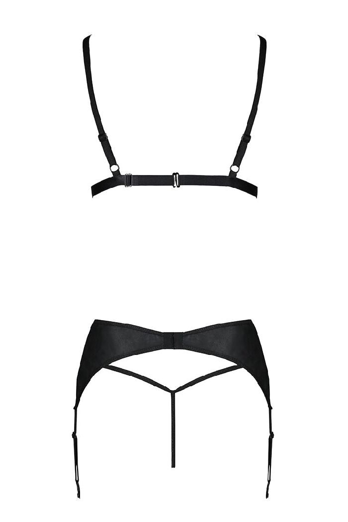 Эротический комплект из эко-кожи Miley