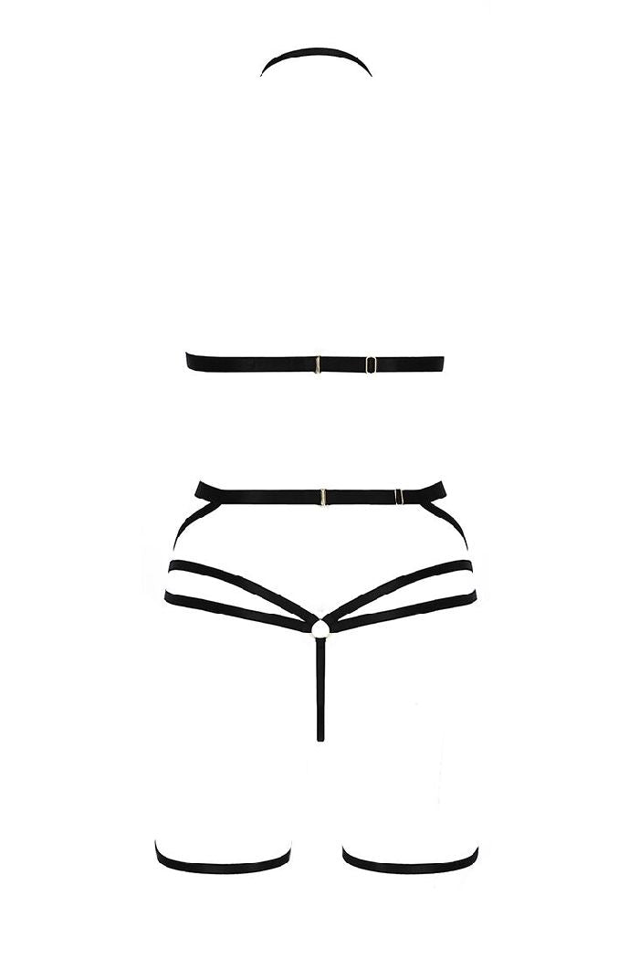 Эротический комплект из стрепов Morgan