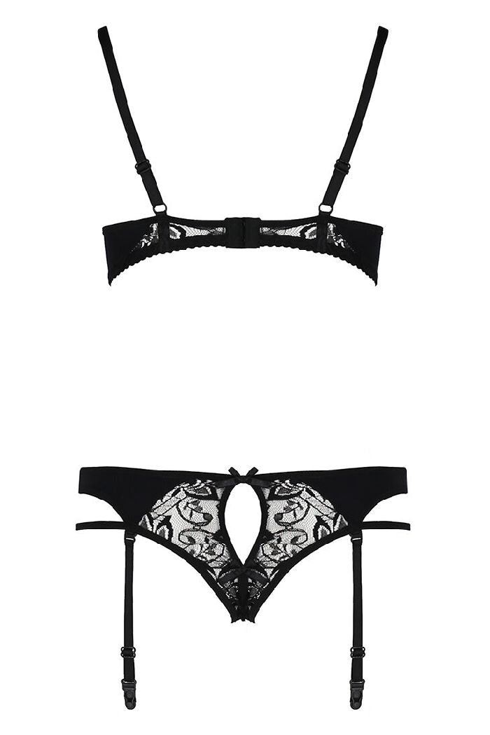 Кружевной комплект с пажами Pauline