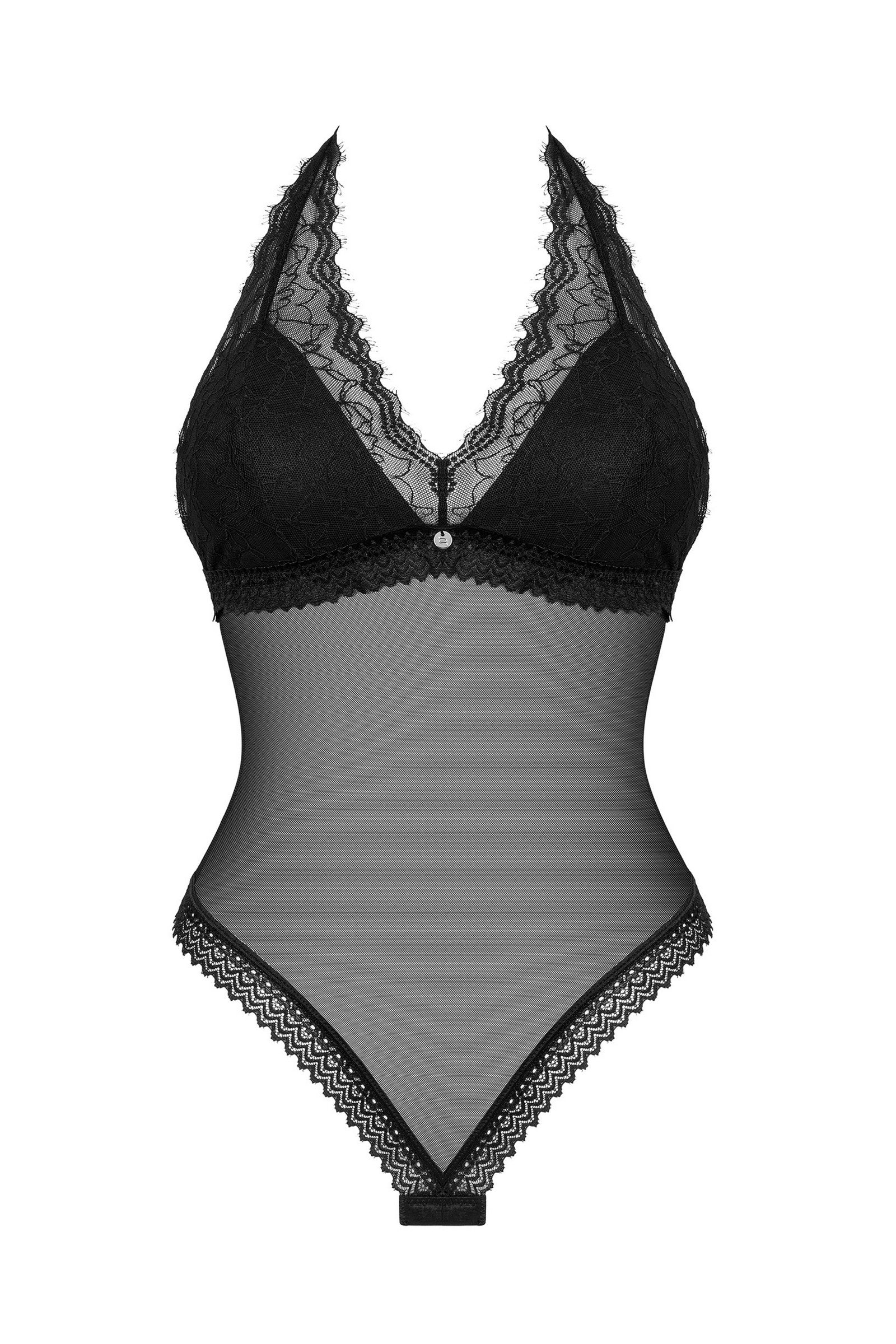 Прозрачное боди с открытой спиной Medilla