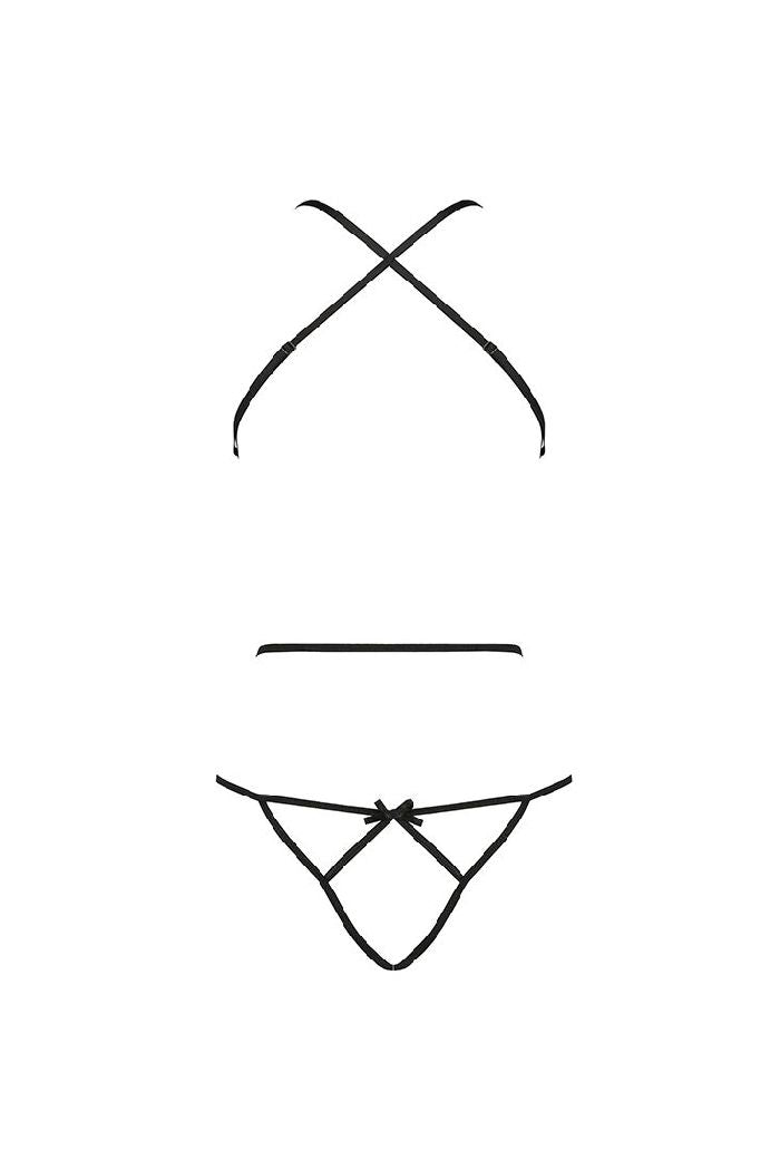 Эротическое боди со стрепами Asuna