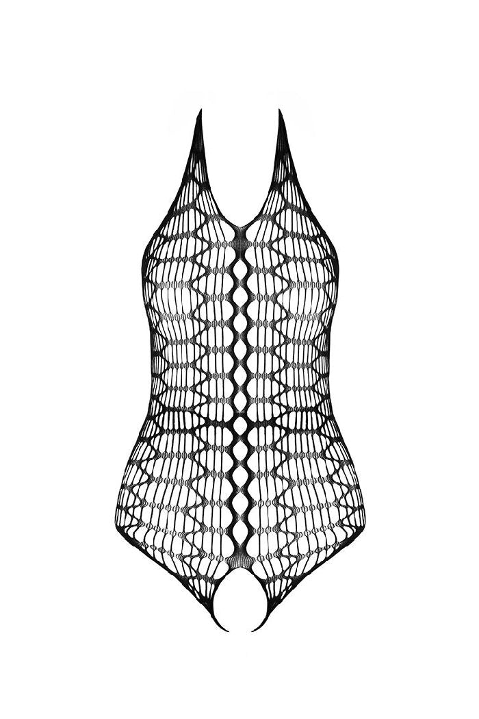 Эротическое боди из сетки BS087 black