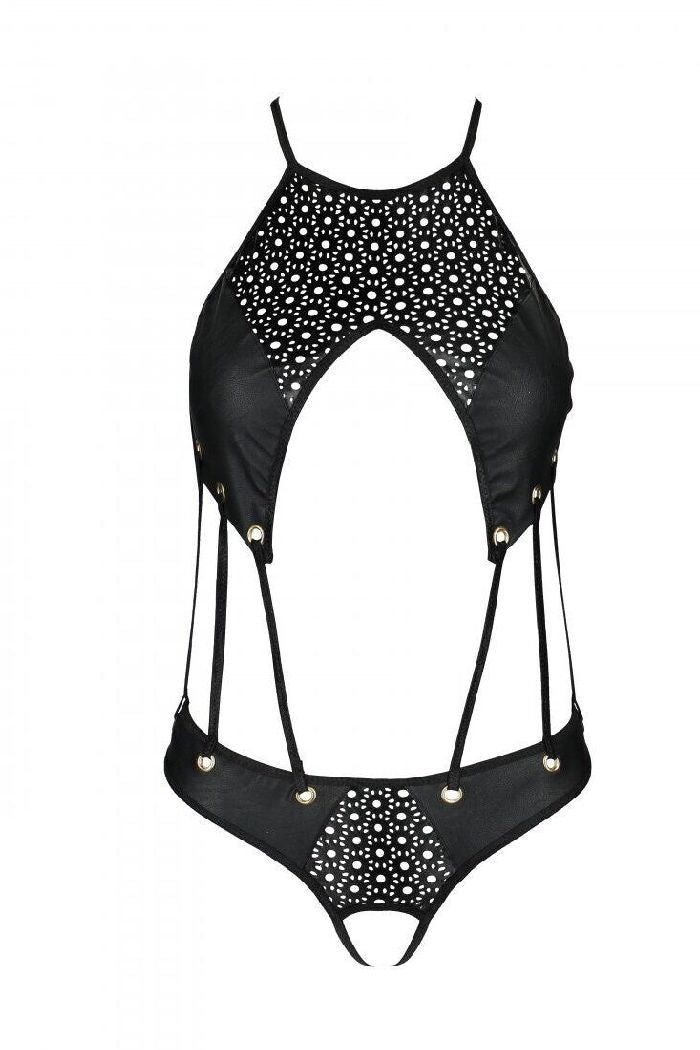 Эротическое боди из эко-кожи Tamaris