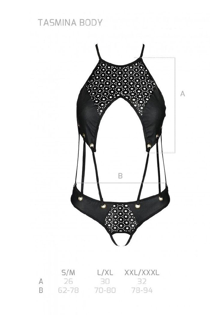 Эротическое боди из эко-кожи Tamaris