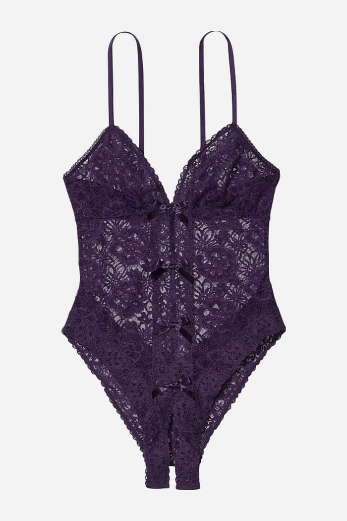 Кружевное эротическое боди 111900825