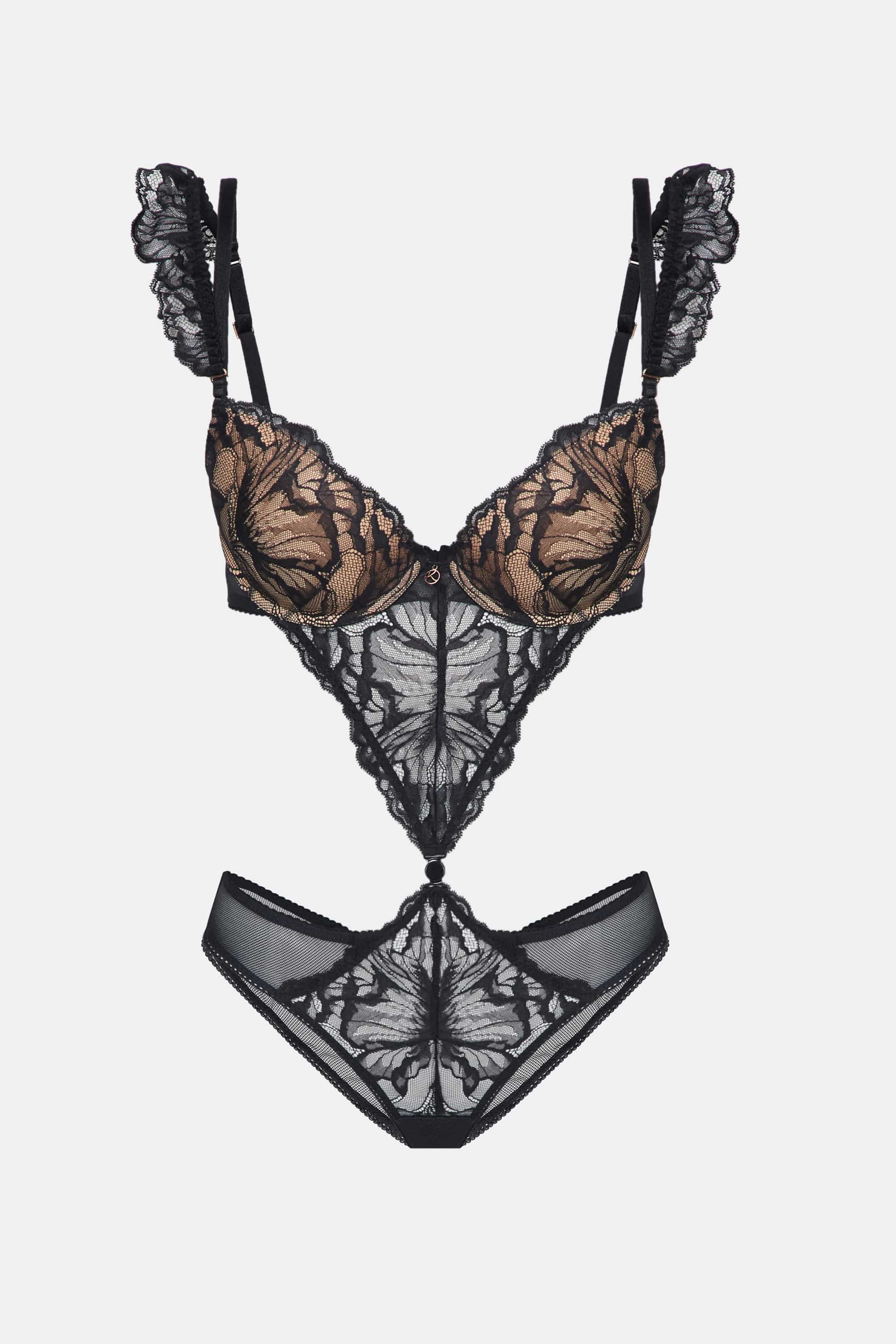 Эротическое кружевное боди 3437 Nympha