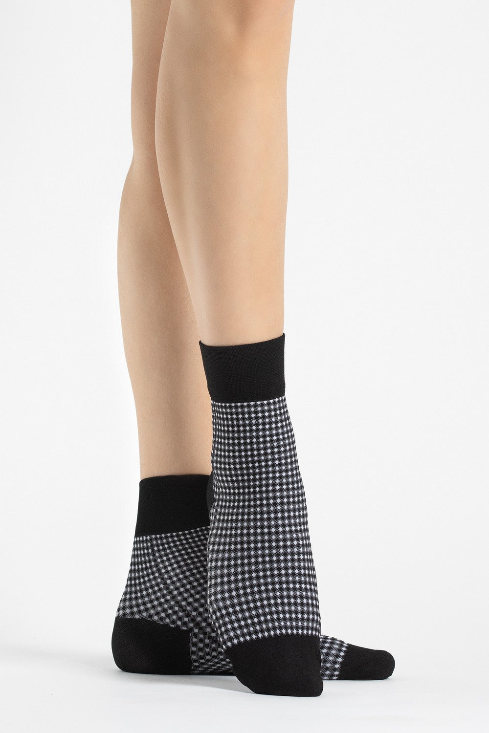 Носки с геометрическим узором Croguet G1117 40d