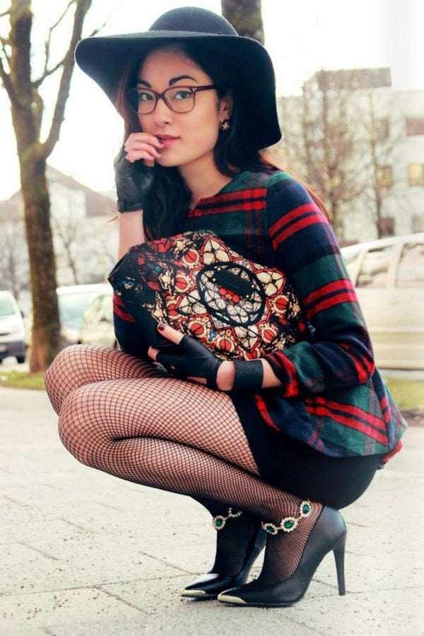 Сексуальные колготки в сетку Greta