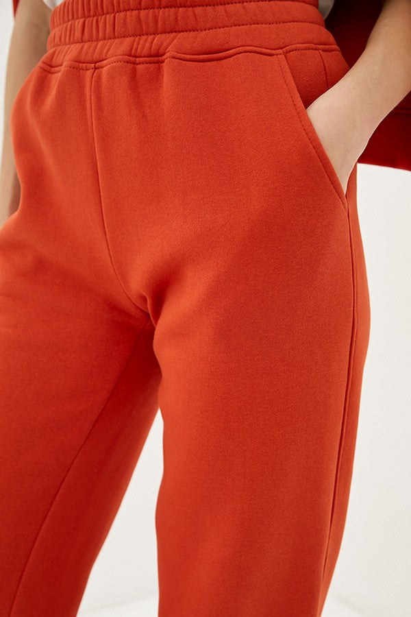 Трикотажные брюки на флисе Brick TR0043-82-09