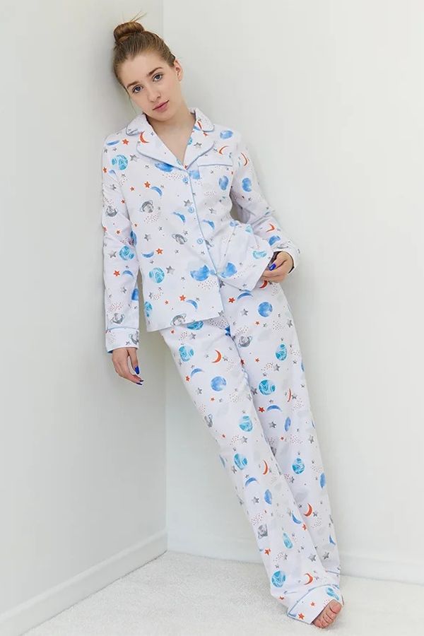 Фланелевая пижама Space FL0010-18-69 