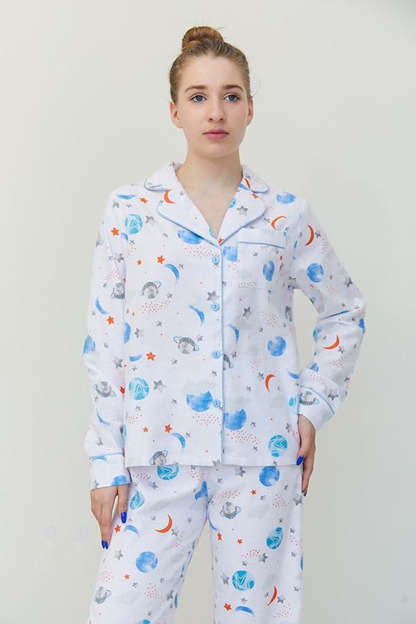 Фланелевая пижама Space FL0010-18-69