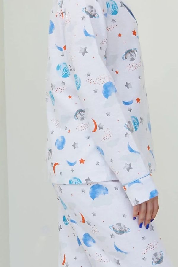 Фланелевая пижама Space FL0010-18-69