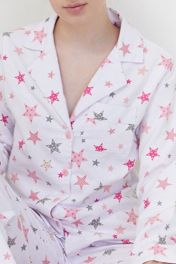 Фланелевая пижама Rose Galaxy FL0057-25-69
