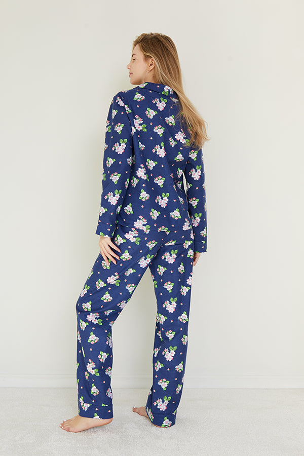 Фланелевая пижама с цветочным принтом Inflorescence FL0057-67-69