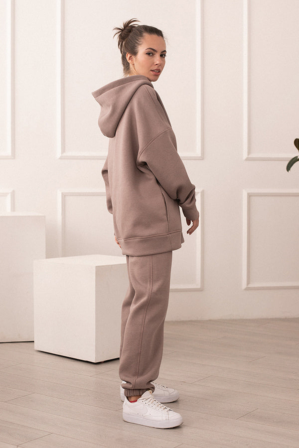 Трикотажное худи на флисе Mokachino TR0043-01-60