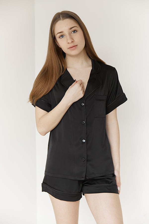 Шелковая пижама на пуговицах Onyx SH0008-18-58