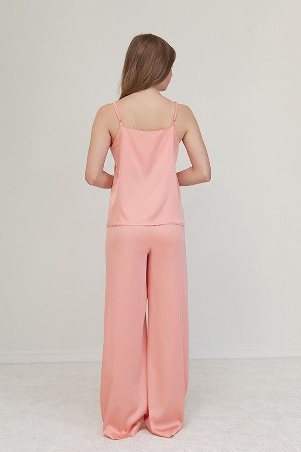 Пижамный шелковый комплект Kimberly SH0048-95-79 rose