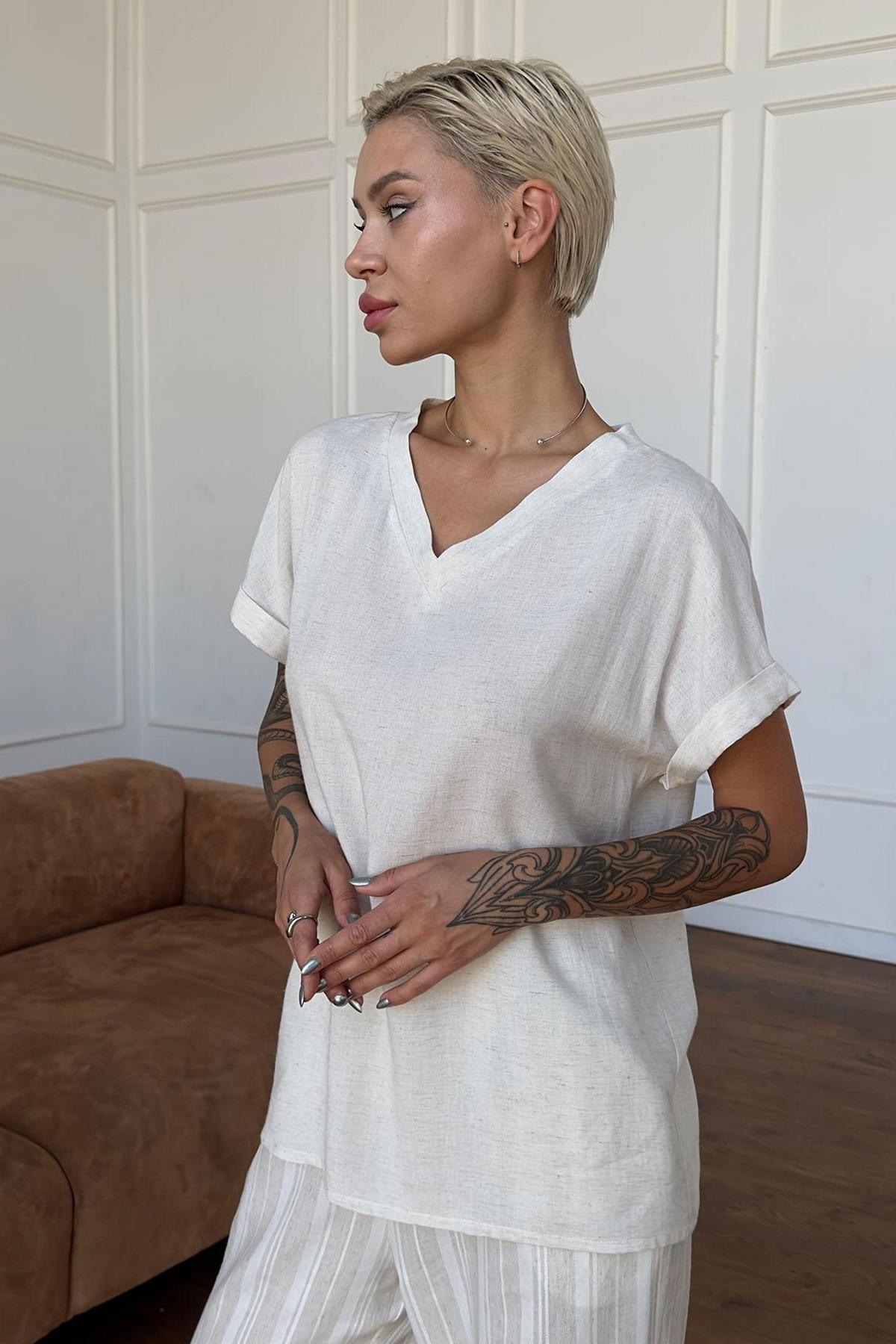 Футболка из вискозы 1133/69013