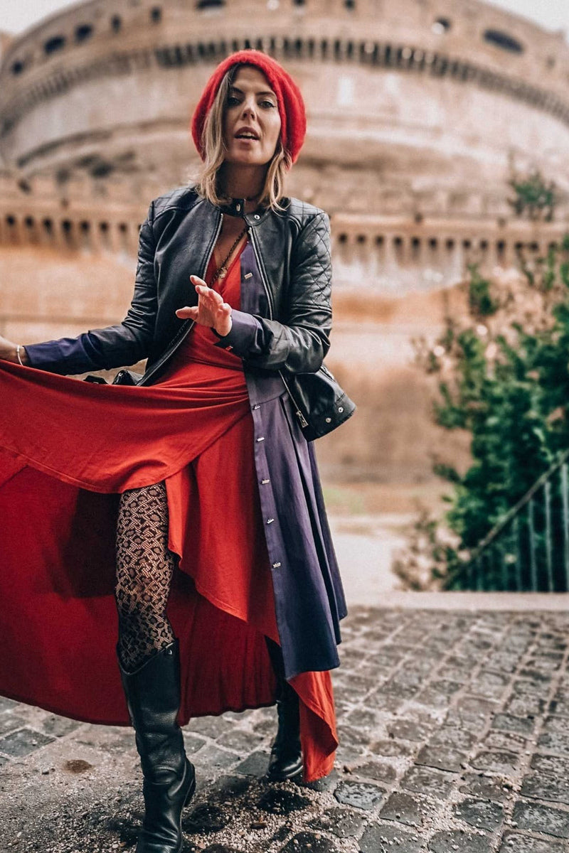 Колготки из сетки с леопардовым принтом Kabarette Leo