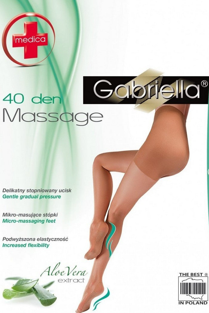 Профилактические колготки противоварикозные Medica Massage 40d