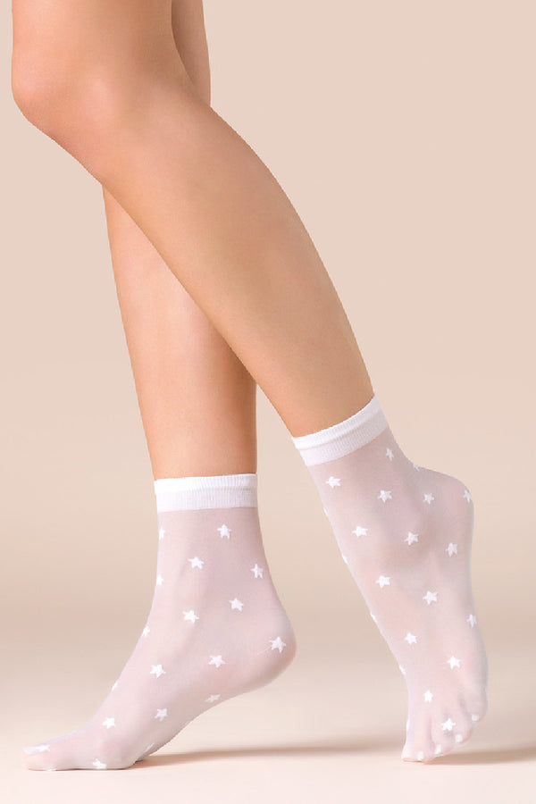 Матовые носки со звездами Stars