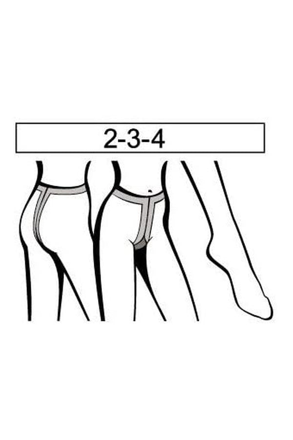 Блестящие колготки с узором Silver Party 05 20d