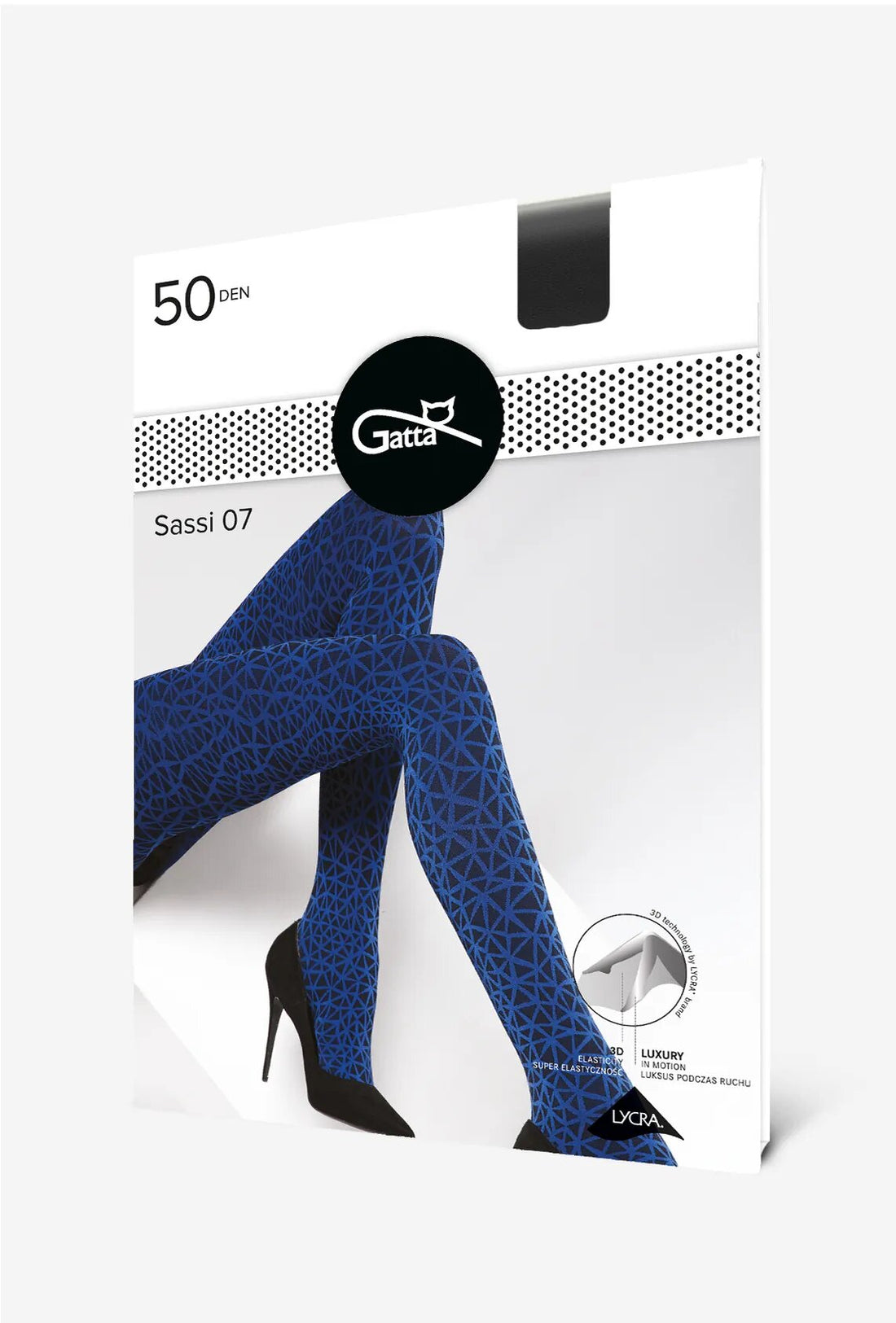 Колготки с узором Sassi 07 50d