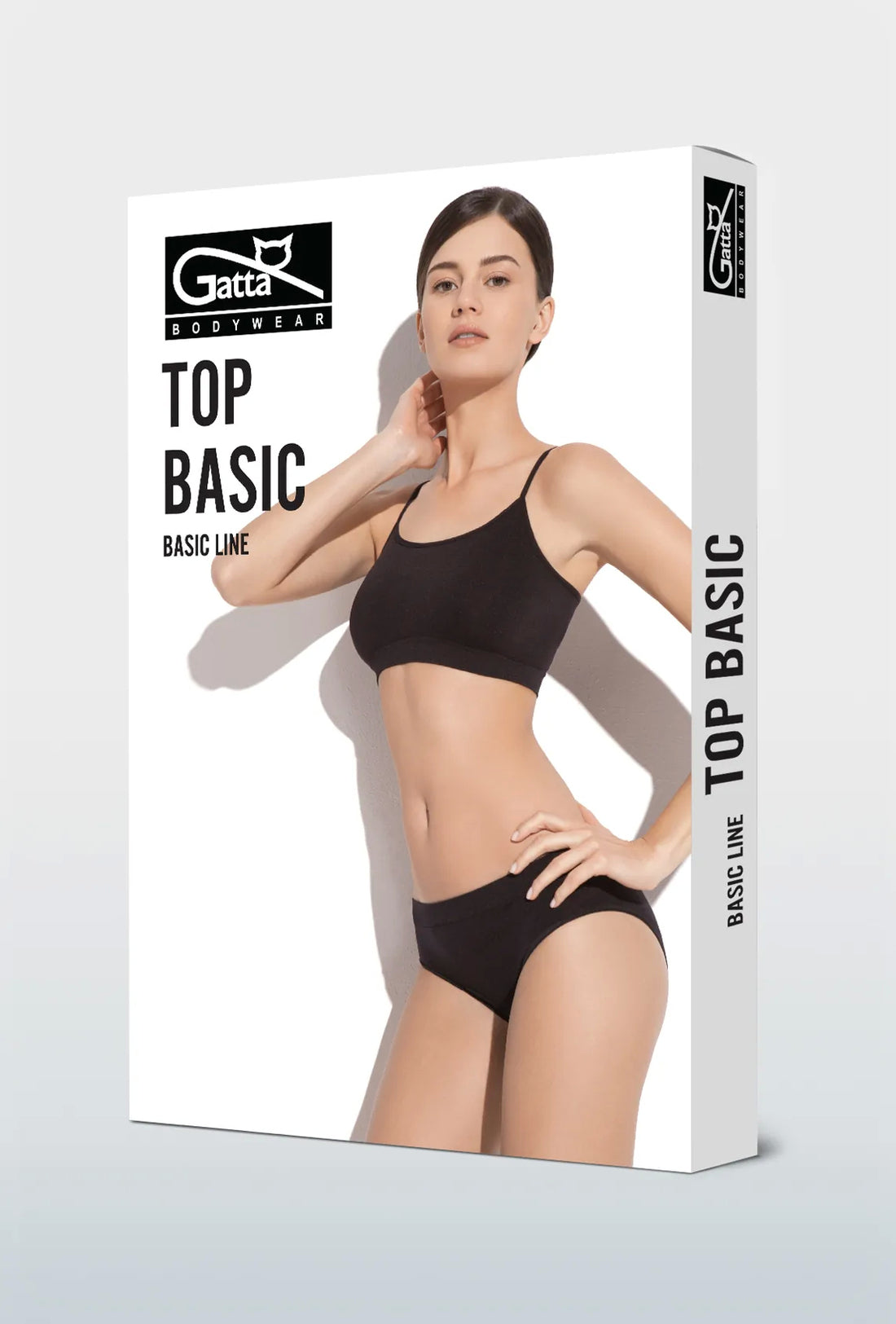 Бесшовный топ на тонких бретелях Top