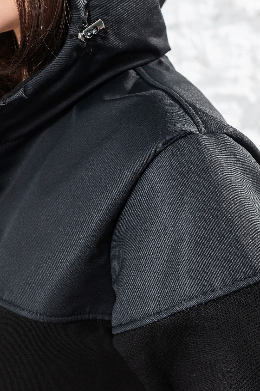 Спортивный костюм на флисе 23009 black