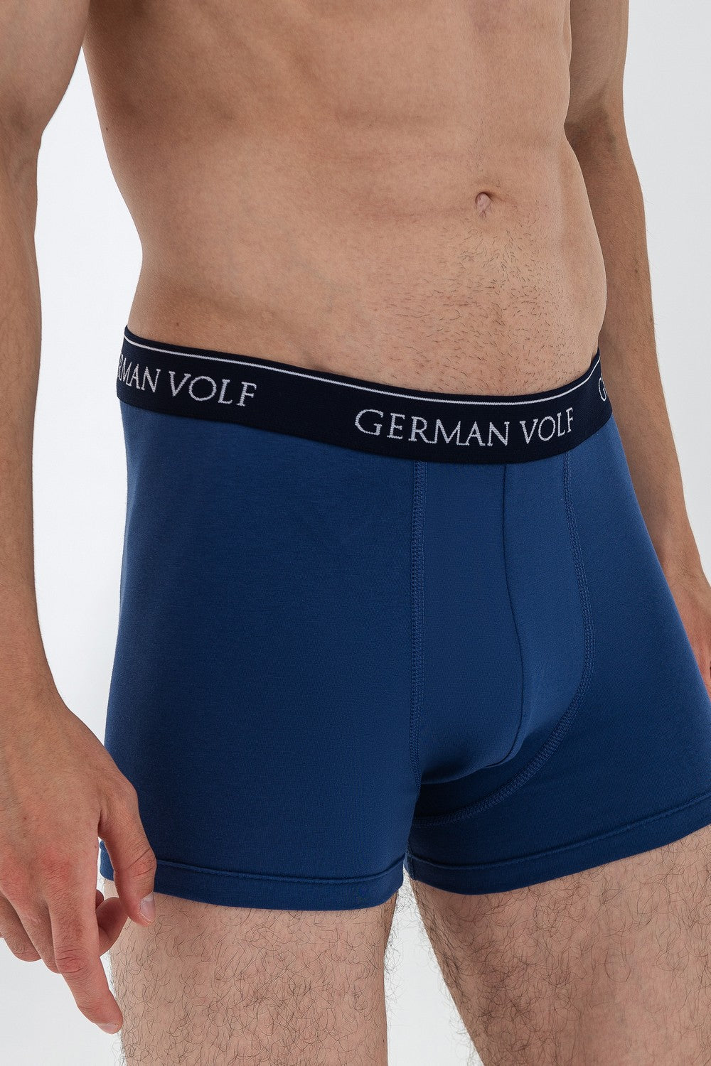 Мужские трусы шорты из хлопка 23057 blue