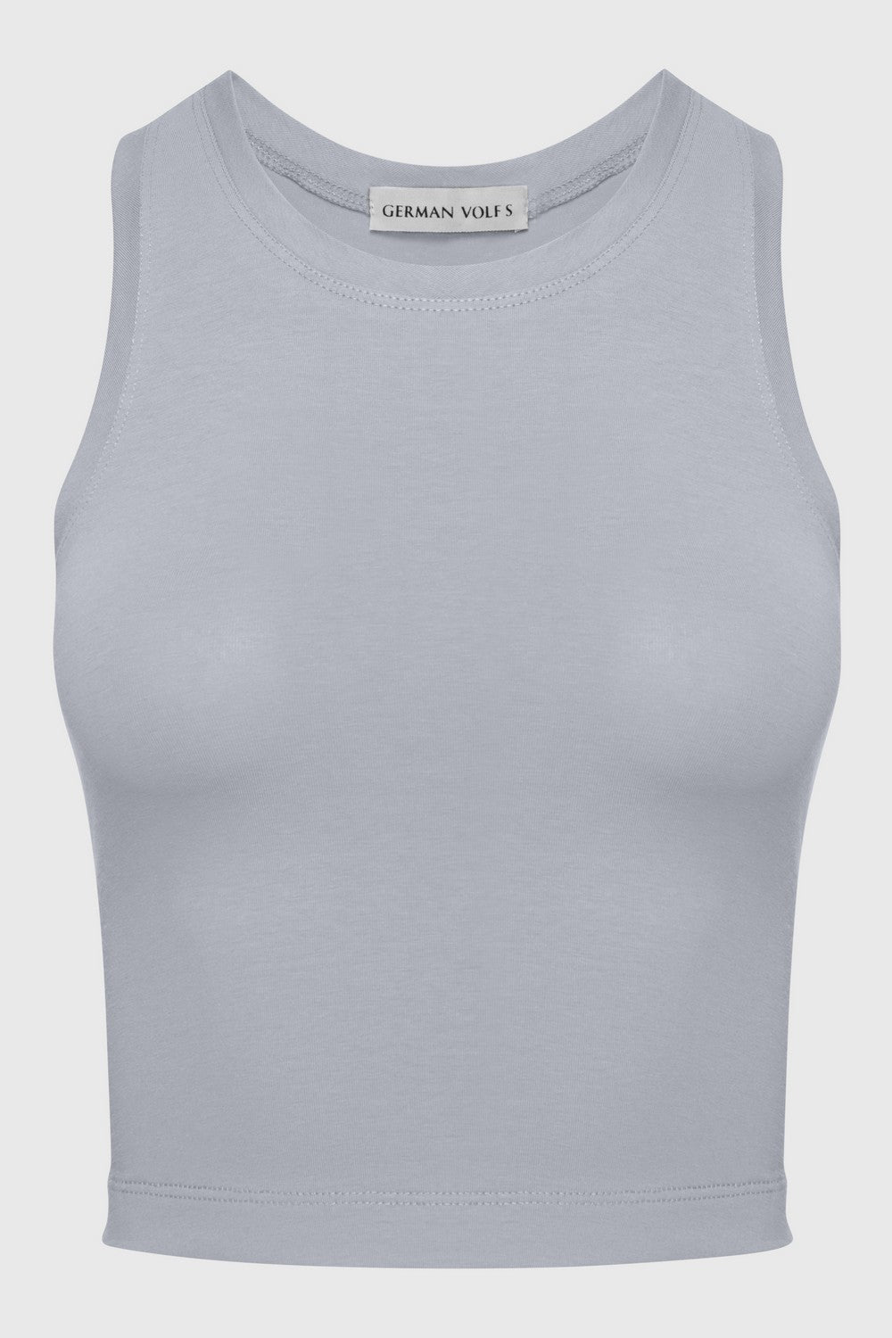 Майка-топ из хлопка 23095 gray