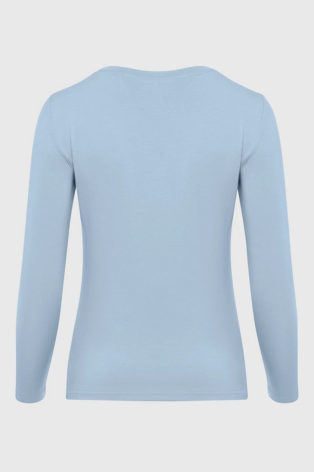 Бавовняний лонгслів 23130 blue