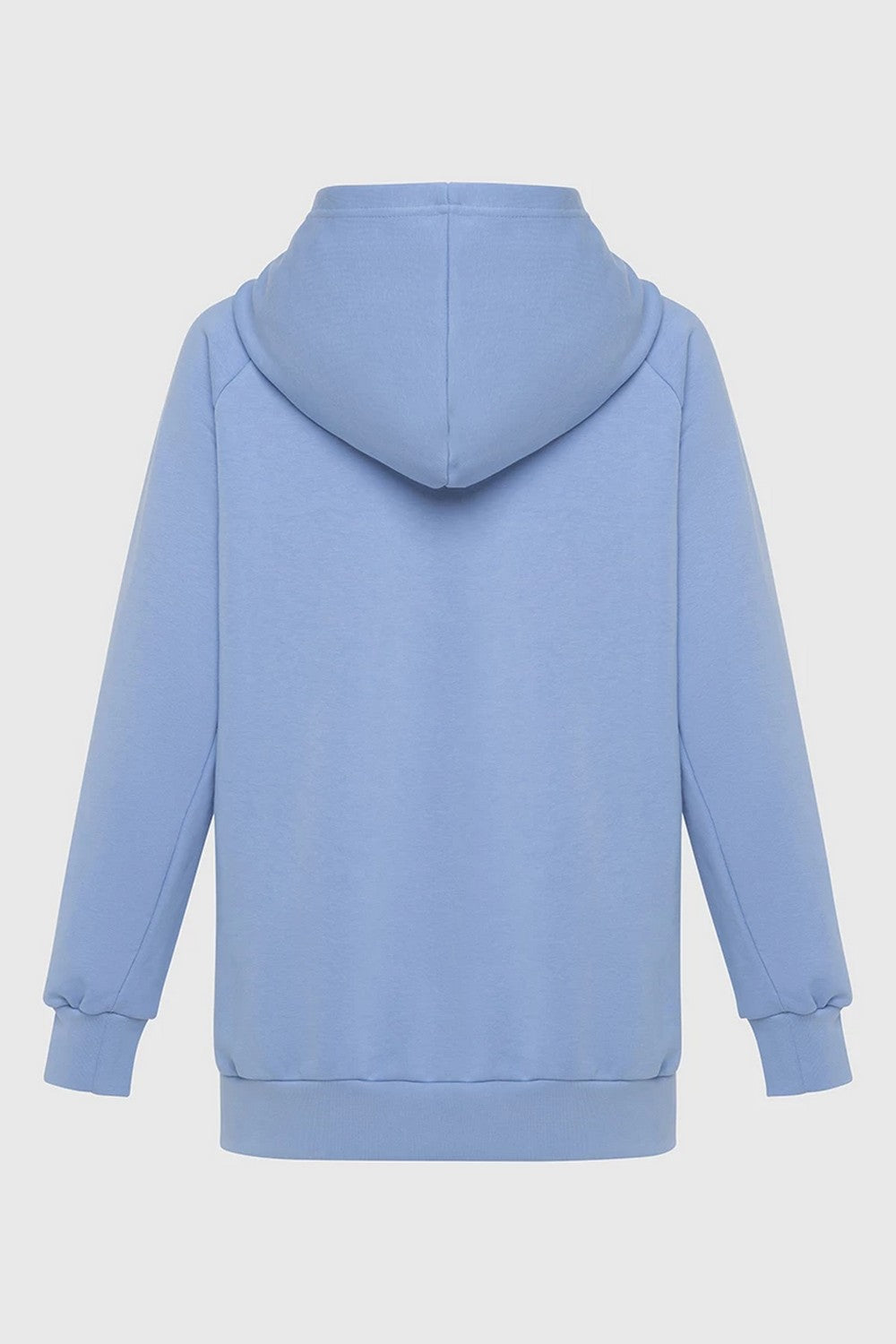 Бавовняне худі з капюшоном 23136 blue