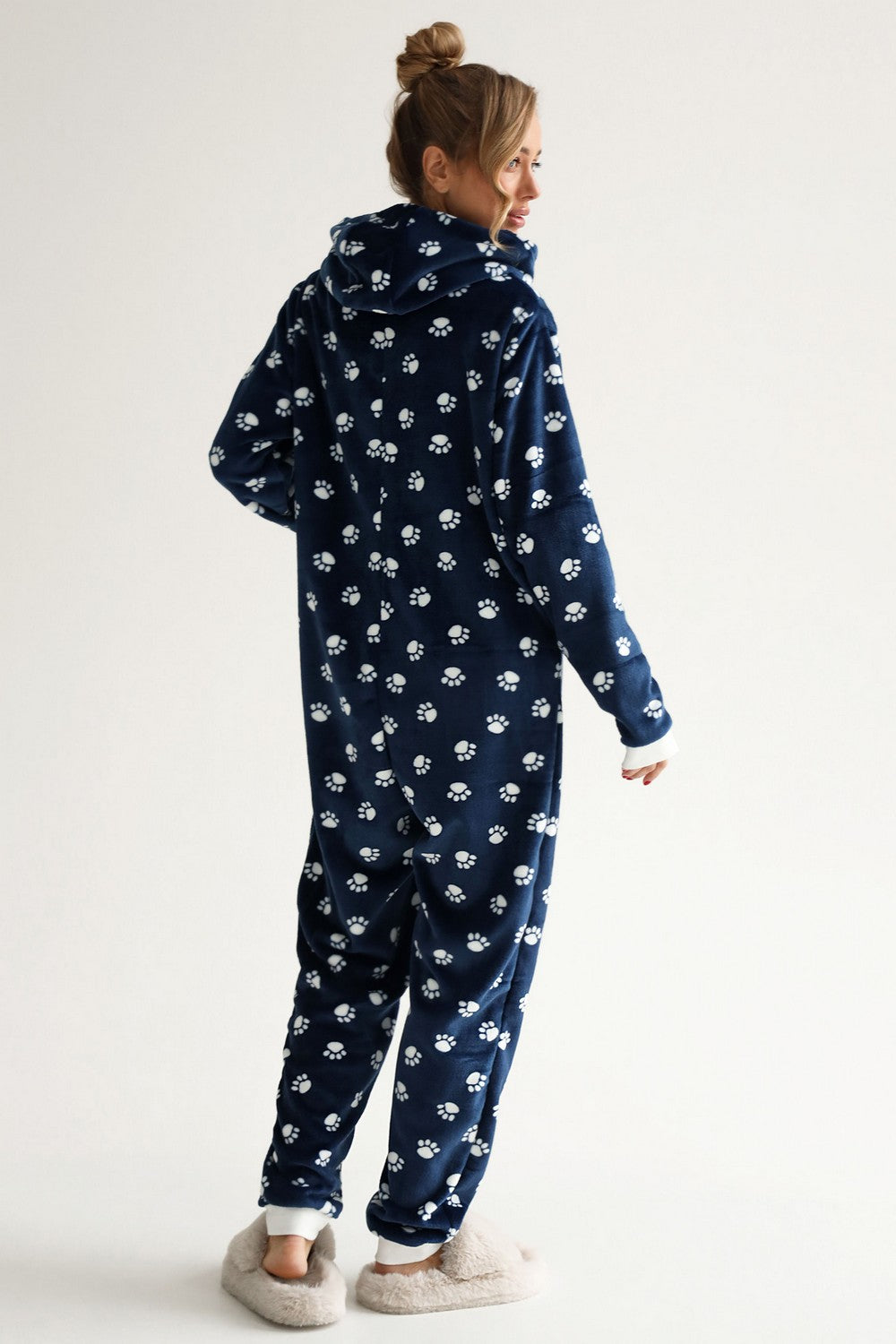 Плюшевый комбинезон для дома 23176 blue