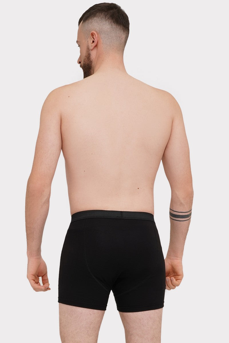 Чоловічі труси шорти з бавовни 24010 black