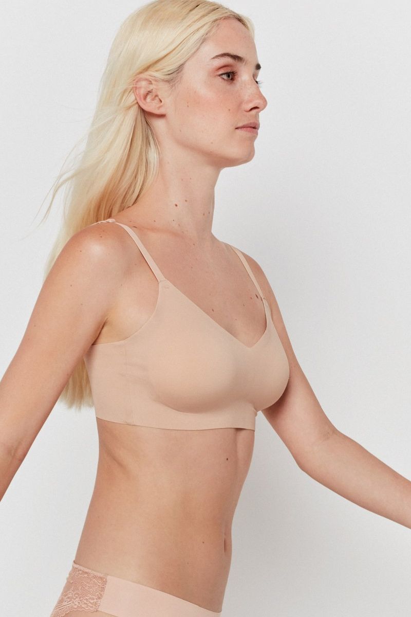 Бюстгальтер без косточек 1/10012 beige