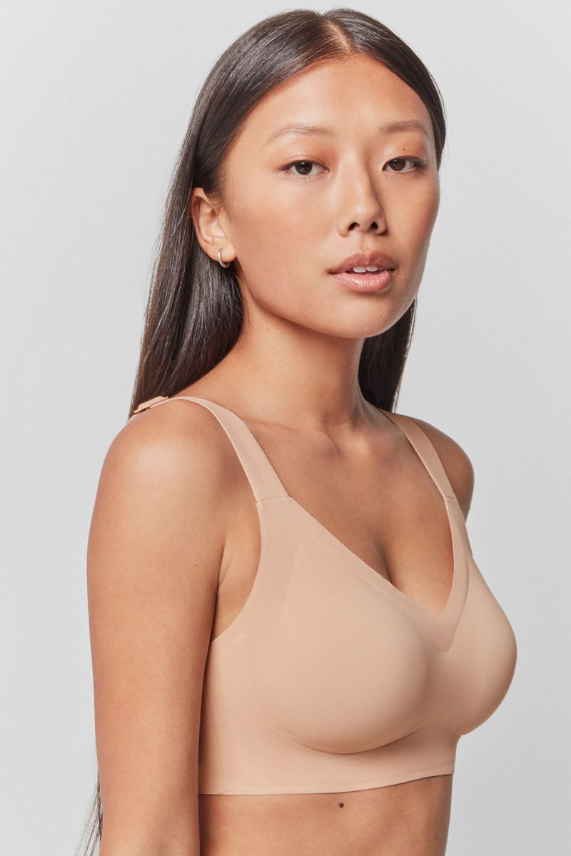 Бюстгальтер без косточек 10010T beige