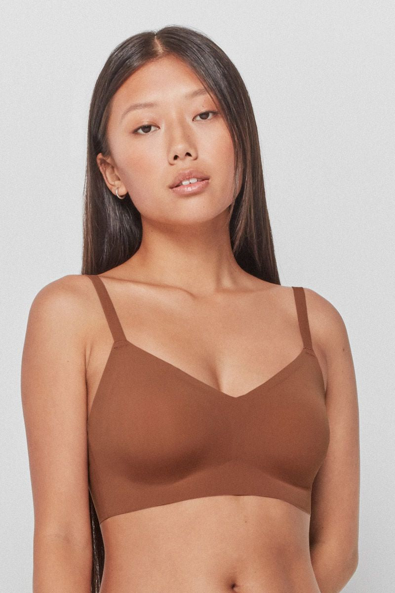 Бюстгальтер без косточек 10012T toffee