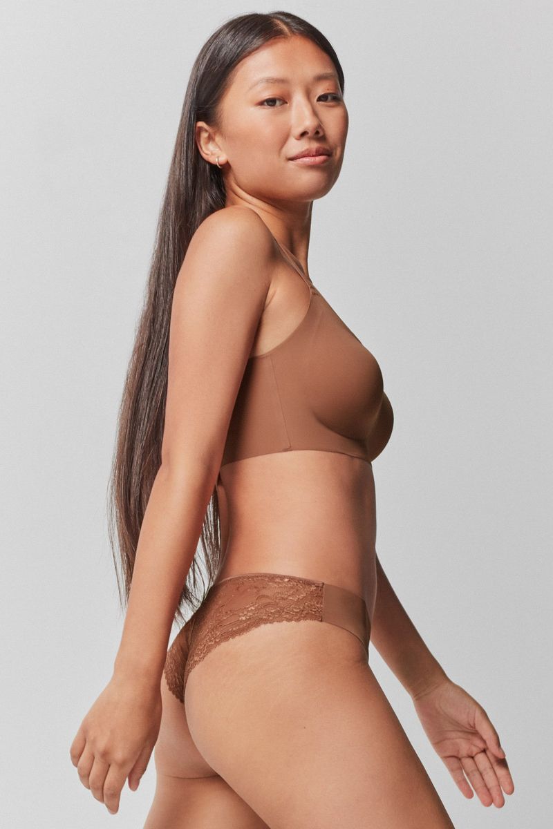 Бюстгальтер без косточек 10012T toffee