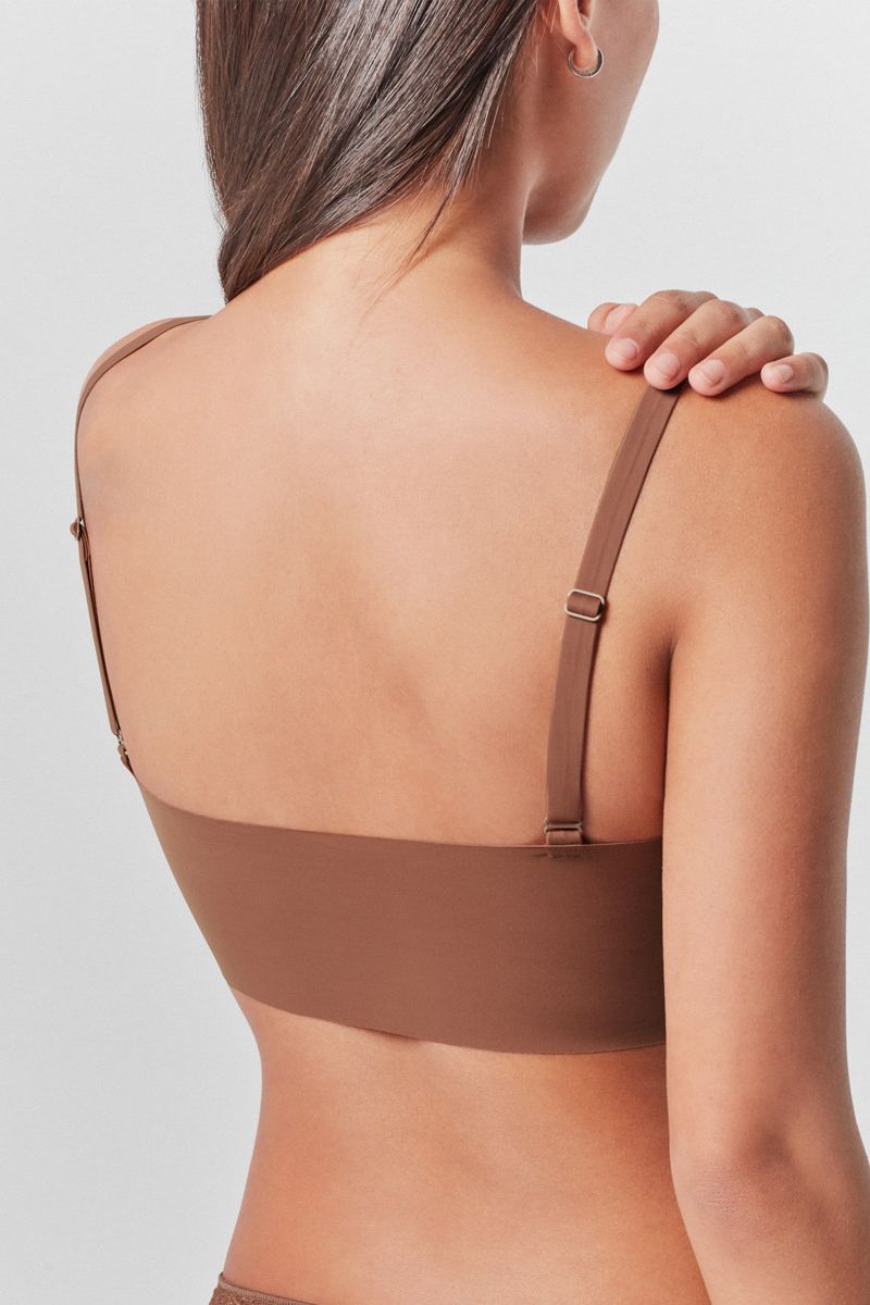 Бюстгальтер без косточек 10012T toffee