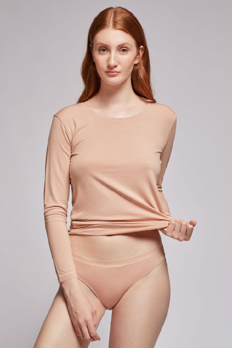 Лонгслів з екомодалу 123