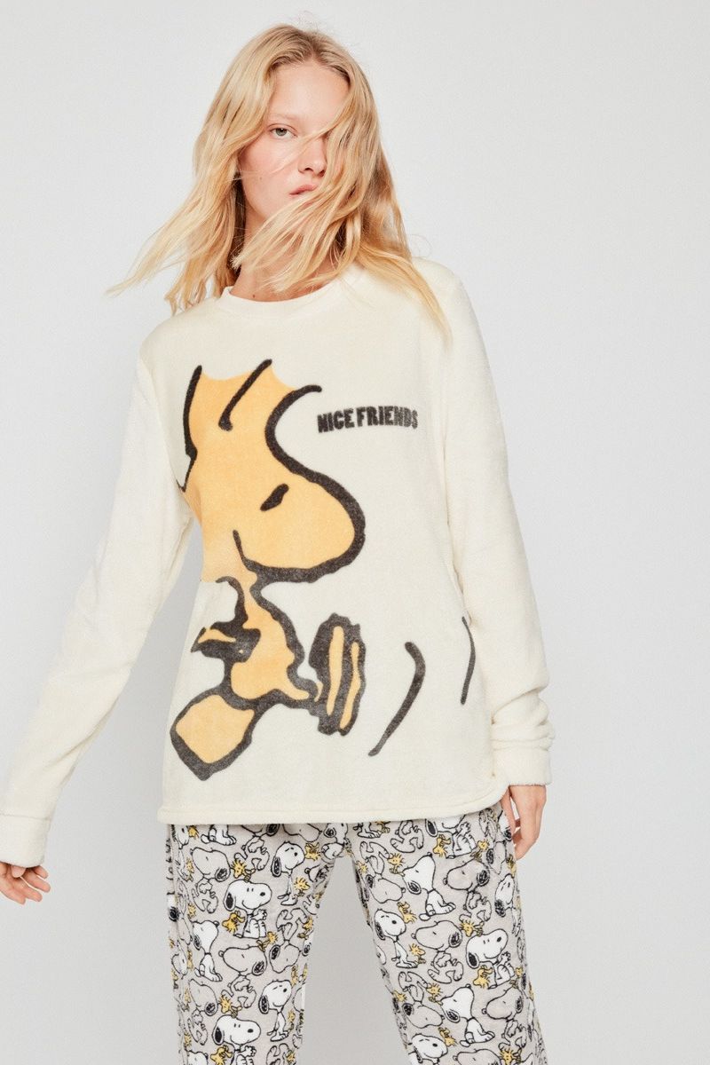 Флисовая пижама 2/1993 cream